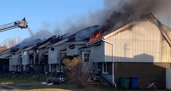 Saguenay : 7 logements détruits par un violent incendie