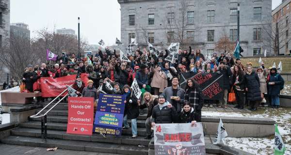 1600 auxiliaires d'enseignement de McGill en grève dès lundi