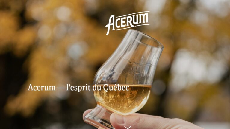 L’Acerum du Québec : Un spiritueux québécois obtient l’indication géographique protégée