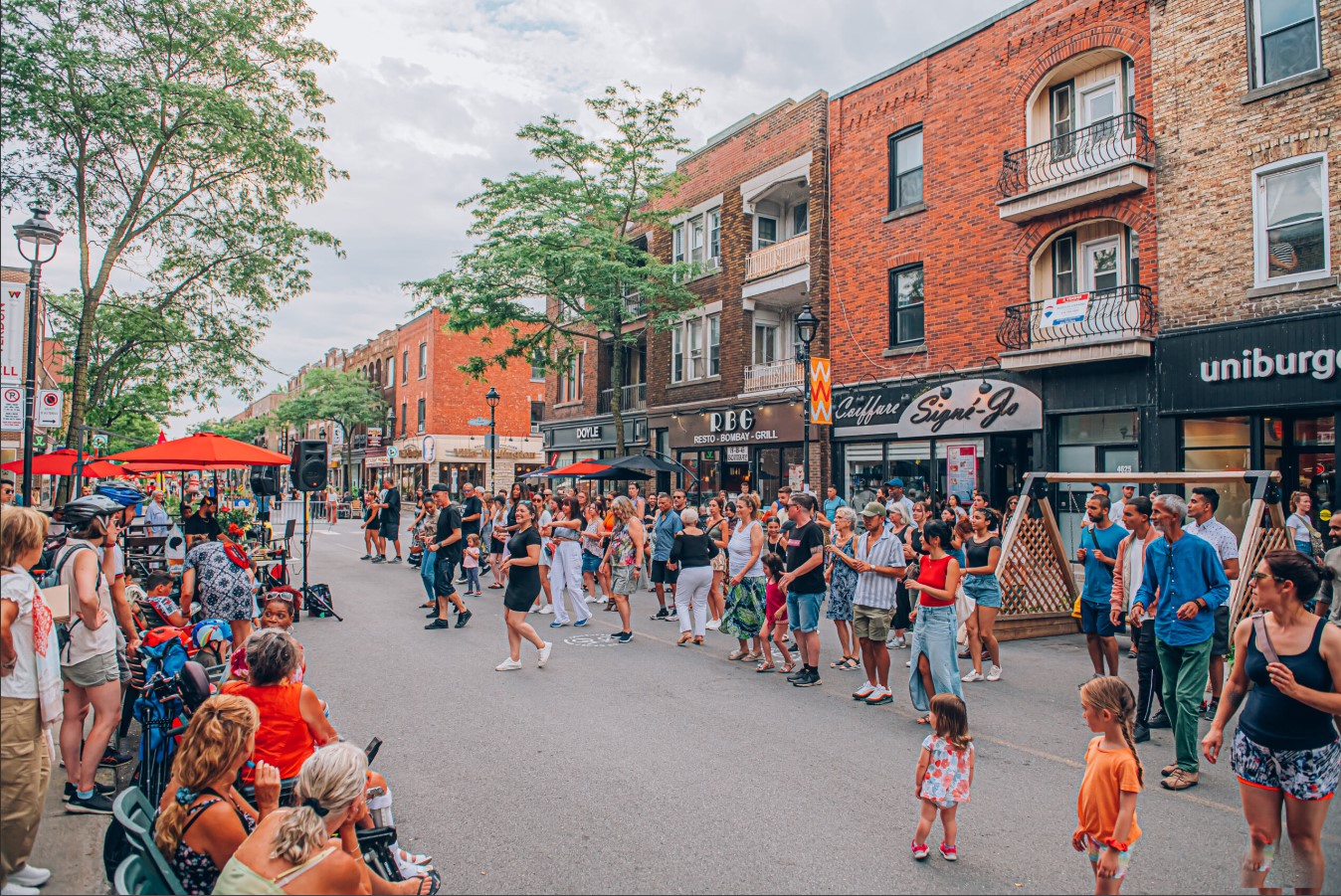 Montréal : les rues piétonnes redessinent l’été urbain Montréal : les rues piétonnes redessinent l’été urbain