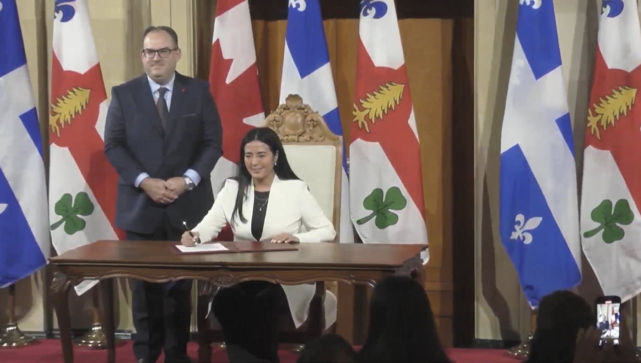 Soraya Martinez Ferrada prête serment et ouvre un mandat placé sous le signe du changement à Montréal
