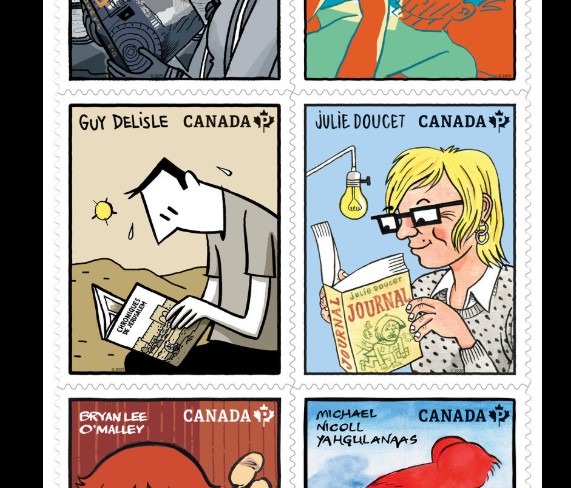 Postes Canada dévoile une nouvelle série de timbres consacrée aux artistes du roman graphique Postes Canada dévoile une nouvelle série de timbres consacrée aux artistes du roman graphique
