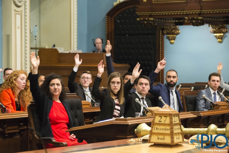 Québec accueille le Parlement jeunesse 2025 Québec accueille le Parlement jeunesse 2025