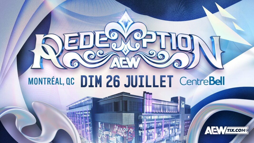 Divertissement sportif : le Centre Bell accueillera le tout premier AEW Redemption Divertissement sportif : le Centre Bell accueillera le tout premier AEW Redemption