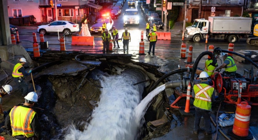 Montréal demande aux citoyens de réduire leur consommation d’eau en raison de travaux d’urgence Montréal demande aux citoyens de réduire leur consommation d’eau en raison de travaux d’urgence