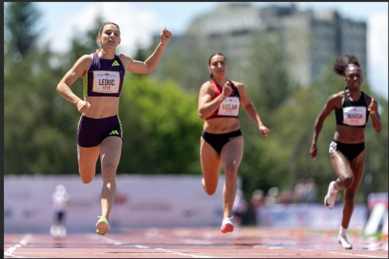 Audrey Leduc règne encore : un record et un doublé historique aux Championnats canadiens