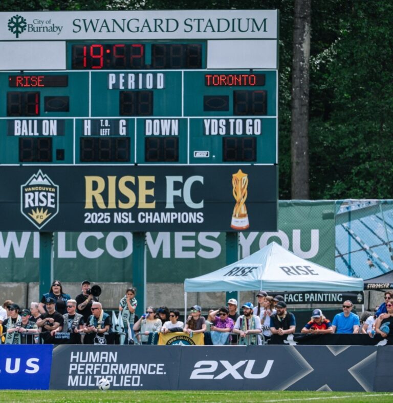 Le Vancouver Rise FC s’allie à 2XU pour défendre son titre en NSL