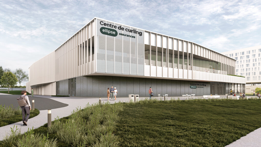 Un nouveau centre de curling à Québec soutenu par Ellipse Assurances Un nouveau centre de curling à Québec soutenu par Ellipse Assurances