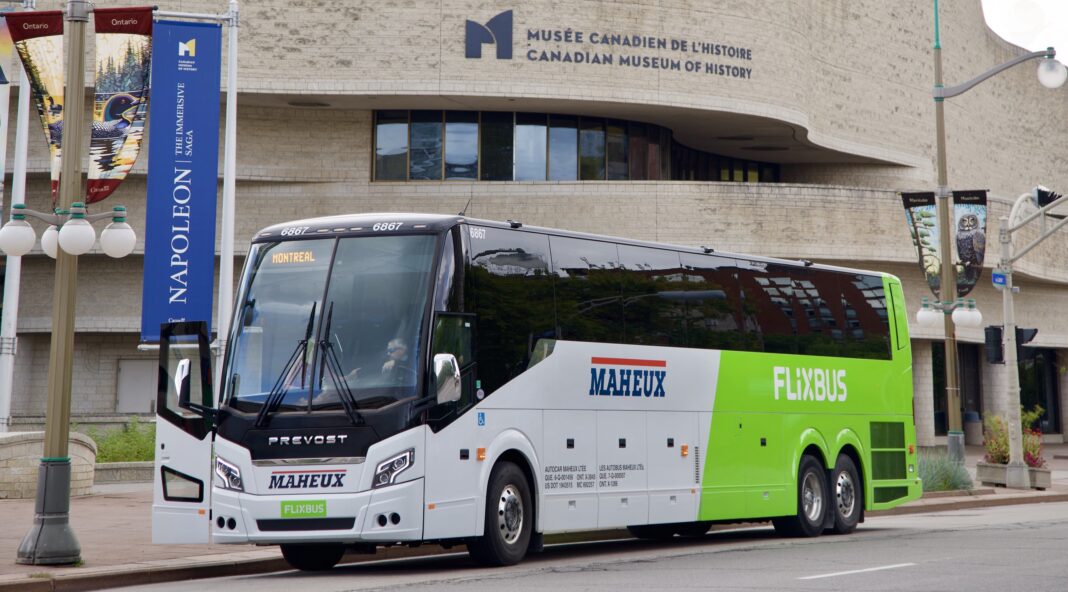 Transport interurbain : FlixBus s’allie à Autobus Maheux sur l’axe Montréal-Ottawa Transport interurbain : FlixBus s’allie à Autobus Maheux sur l’axe Montréal-Ottawa