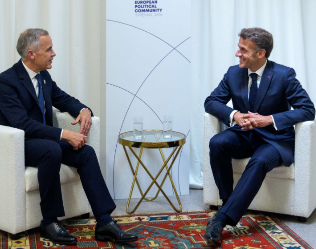 Carney et Macron à Saint-Pierre-et-Miquelon : le Canada veut renforcer son partenariat stratégique avec la France Carney et Macron à Saint-Pierre-et-Miquelon : le Canada veut renforcer son partenariat stratégique avec la France