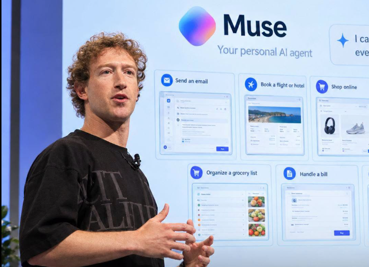 Muse, l’agent IA de Meta, déjà au cœur d’une tempête sur la vie privée Muse, l’agent IA de Meta, déjà au cœur d’une tempête sur la vie privée